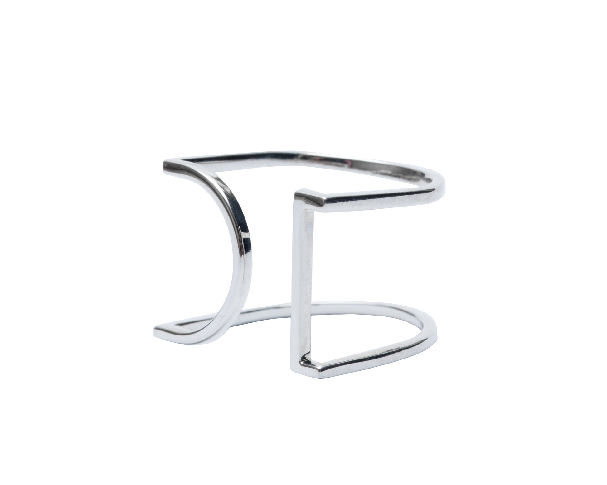 Open Semi Circle Ring image 0