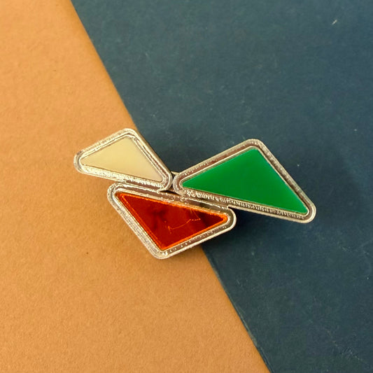 Mini Amal Brooch - Mango SECOND