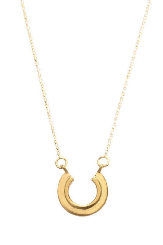 Mini Stepped Necklace - Gold