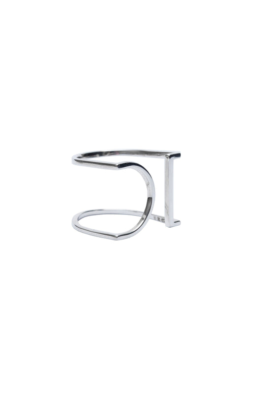 Open Semi Circle Ring
