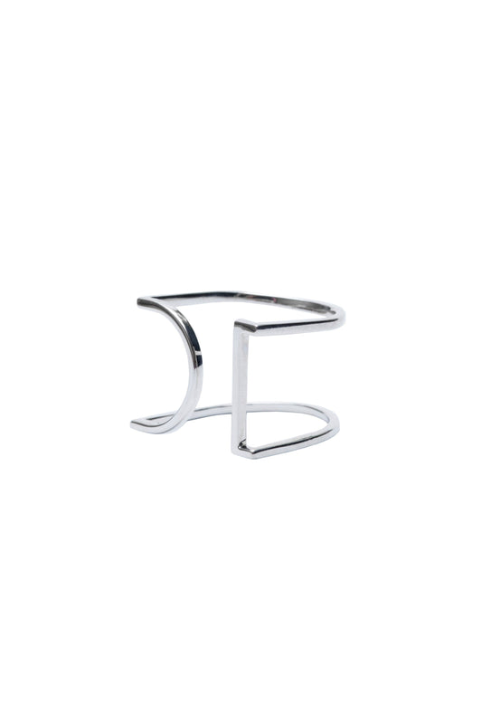 Open Semi Circle Ring