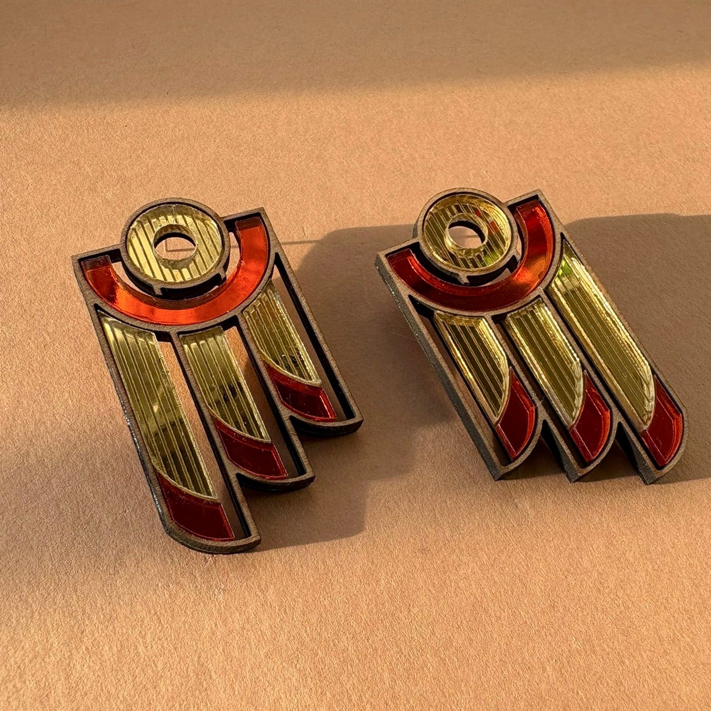 Balcony Earrings - Orange SECONDS