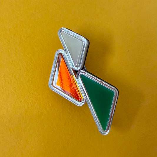 Mini Amal Brooch - Mango SECOND