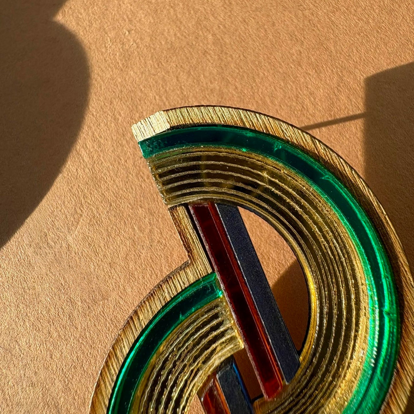 Barbican Earrings - Green SECONDS