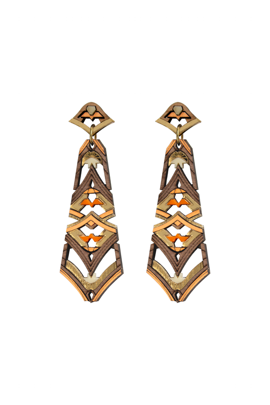 Miku Earrings - Autumn