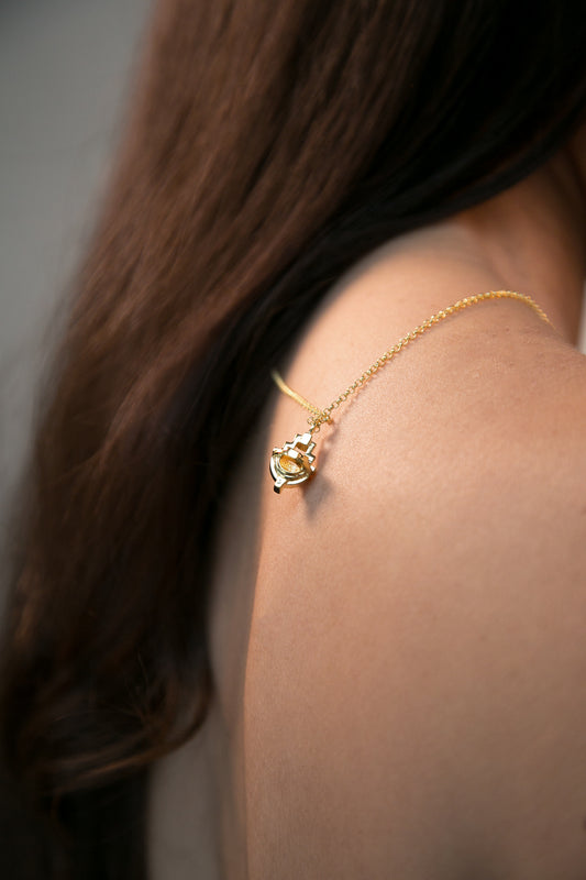 Ayah Celestial Necklace - Gold