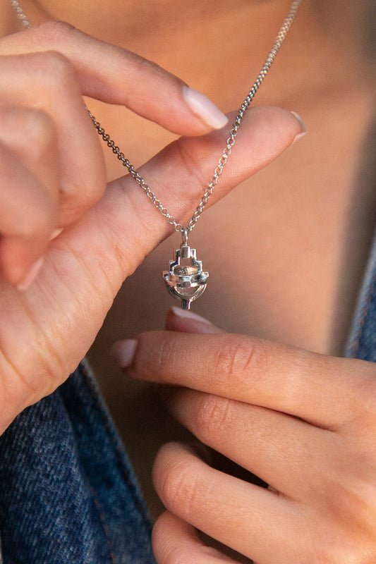 Ayah Celestial Necklace - Silver