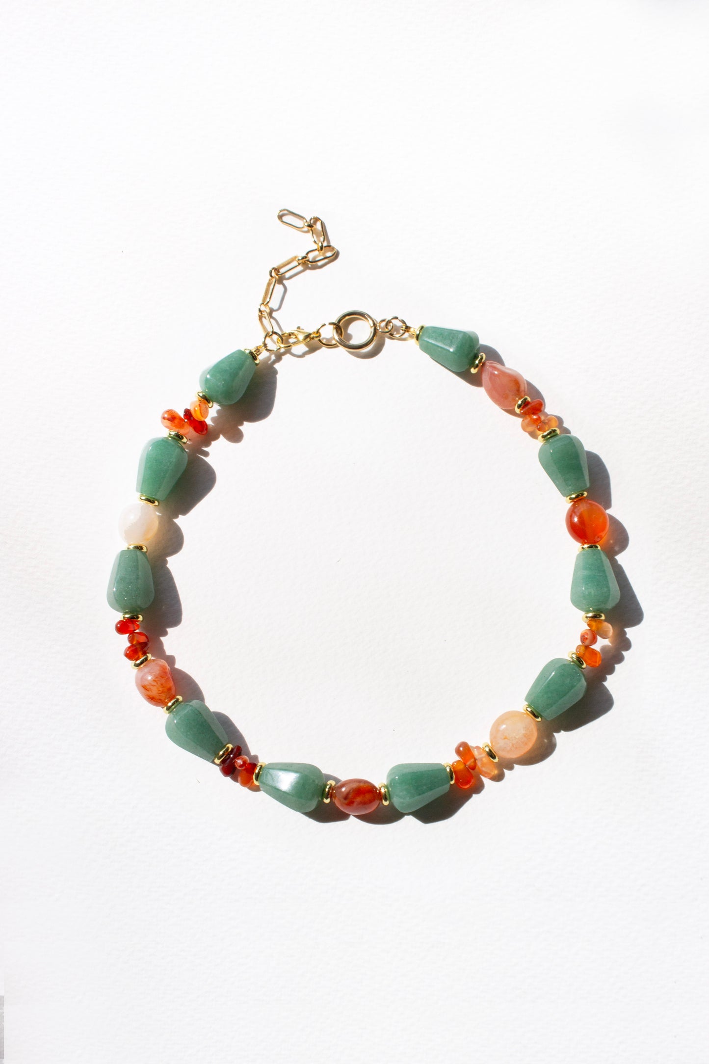 Hiba Necklace - Aventurine Carnelian