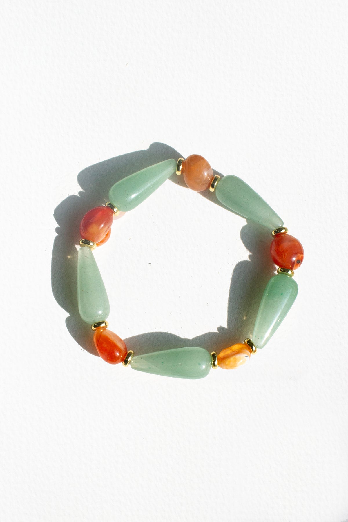 Hiba Bracelet - Aventurine Carnelian