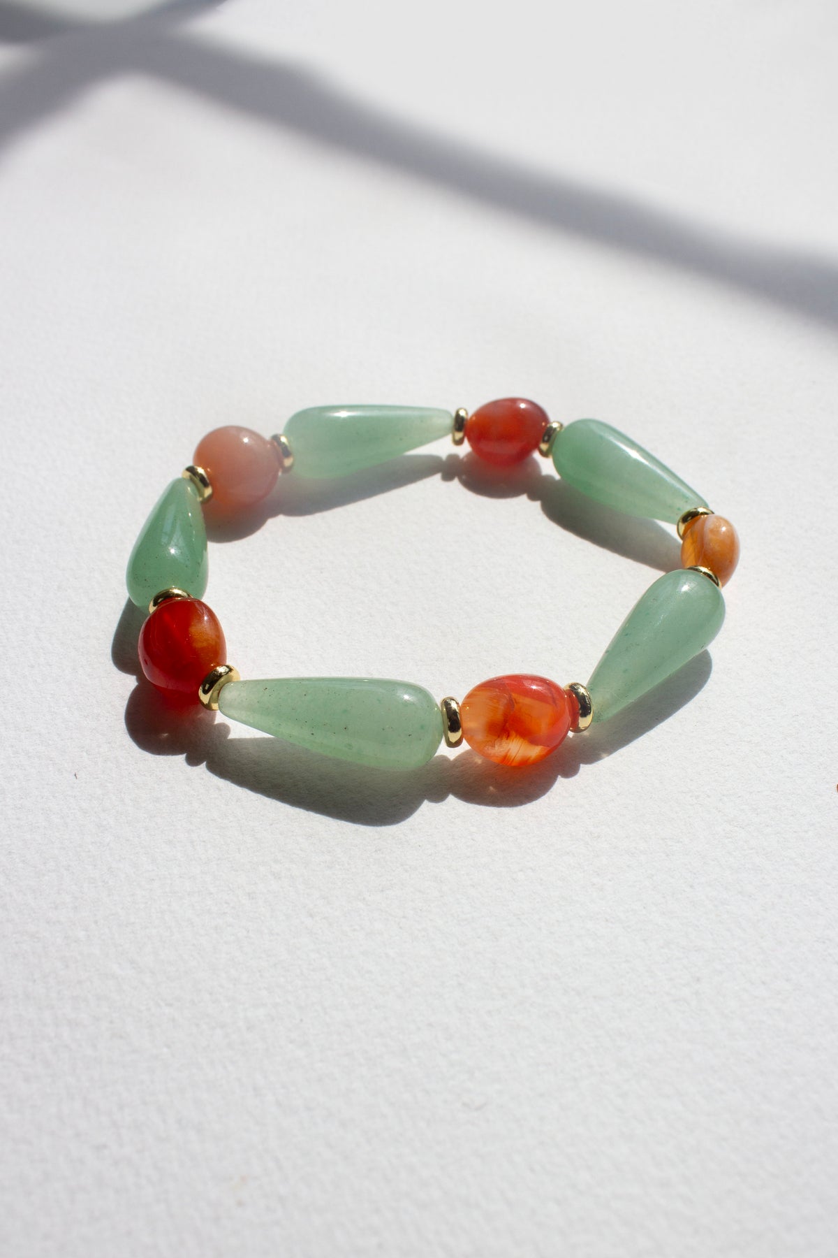 Hiba Bracelet - Aventurine Carnelian