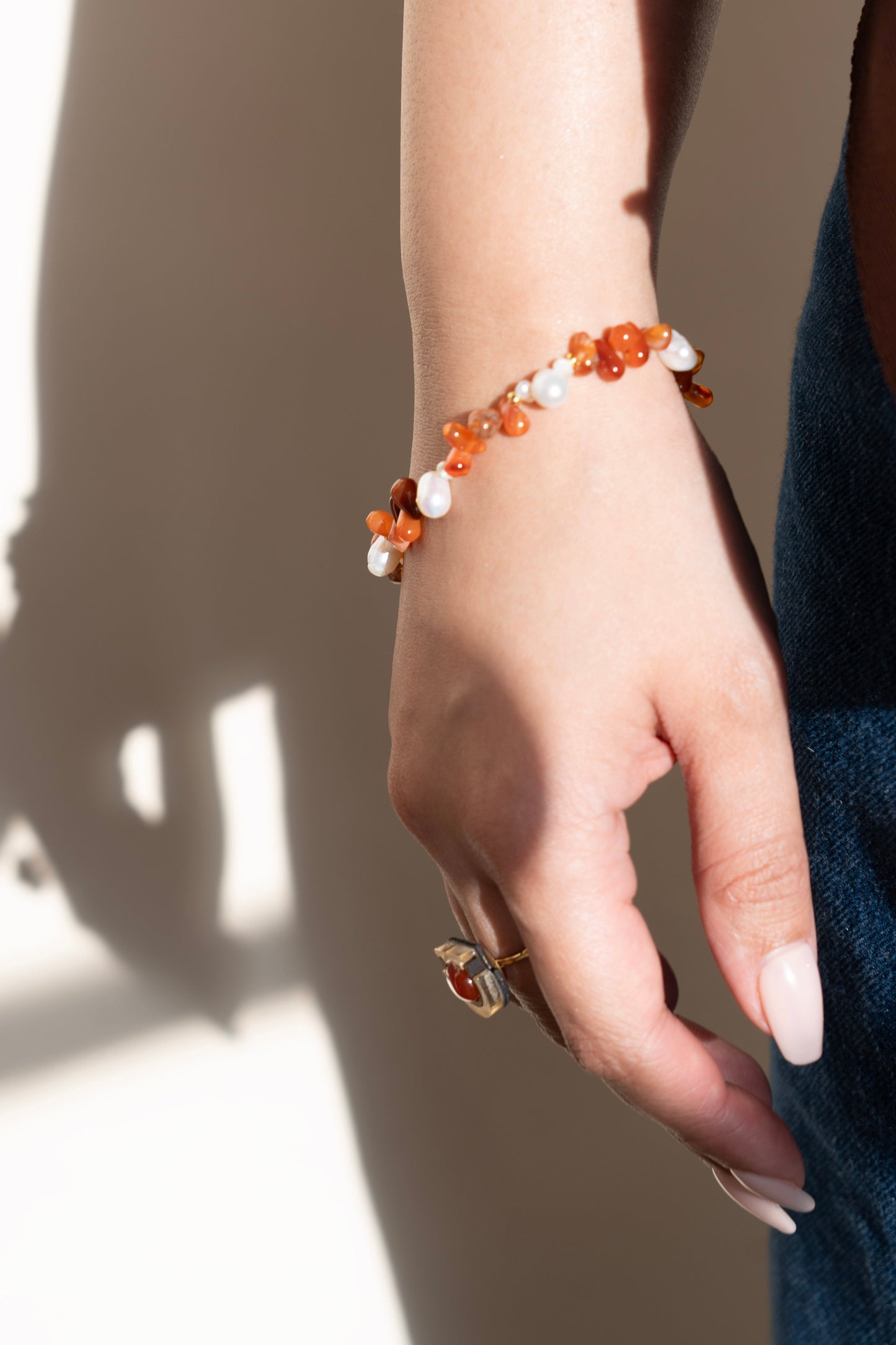 Selene Carnelian Ring