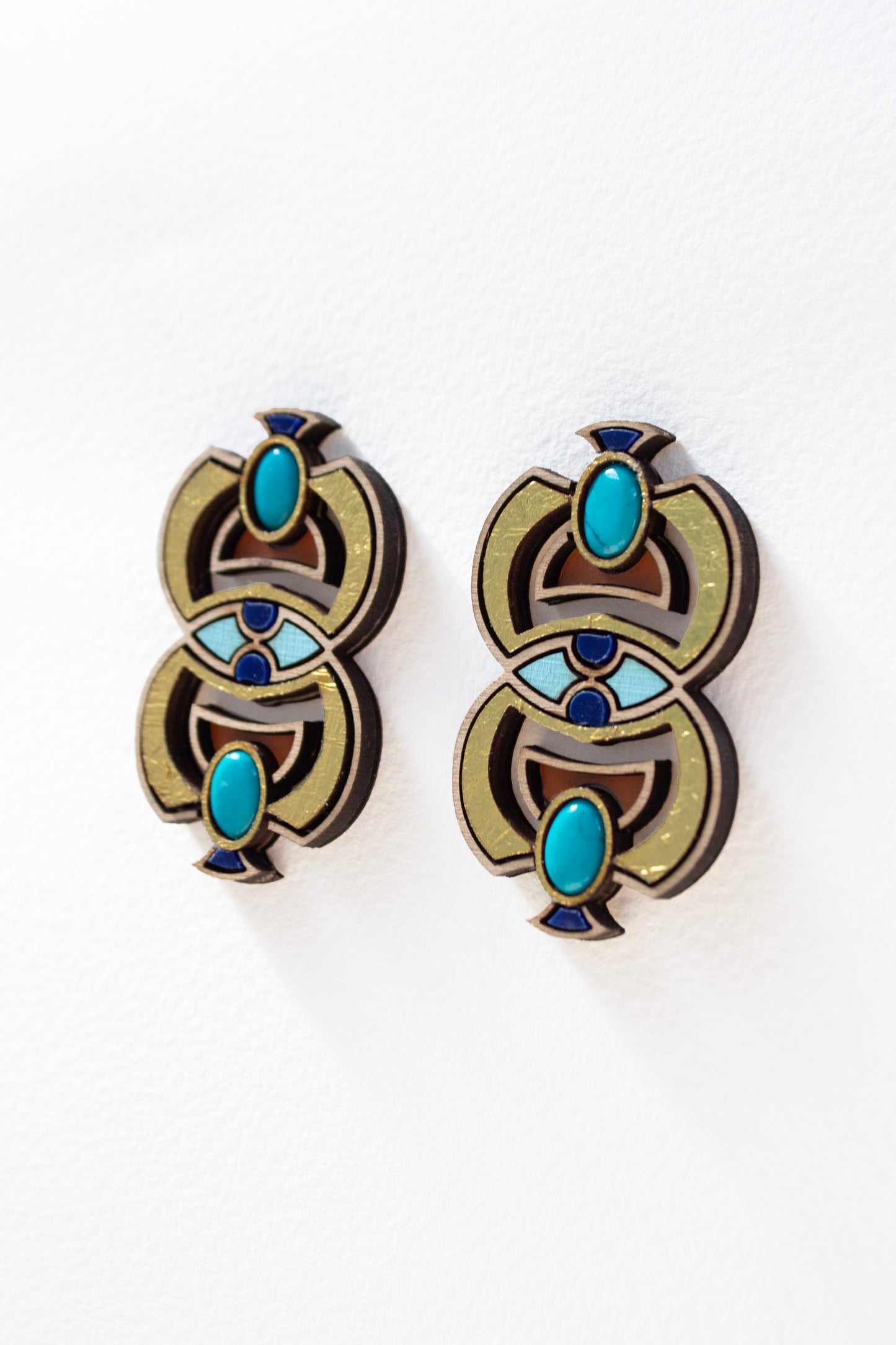 Neferet Earrings - Turquoise
