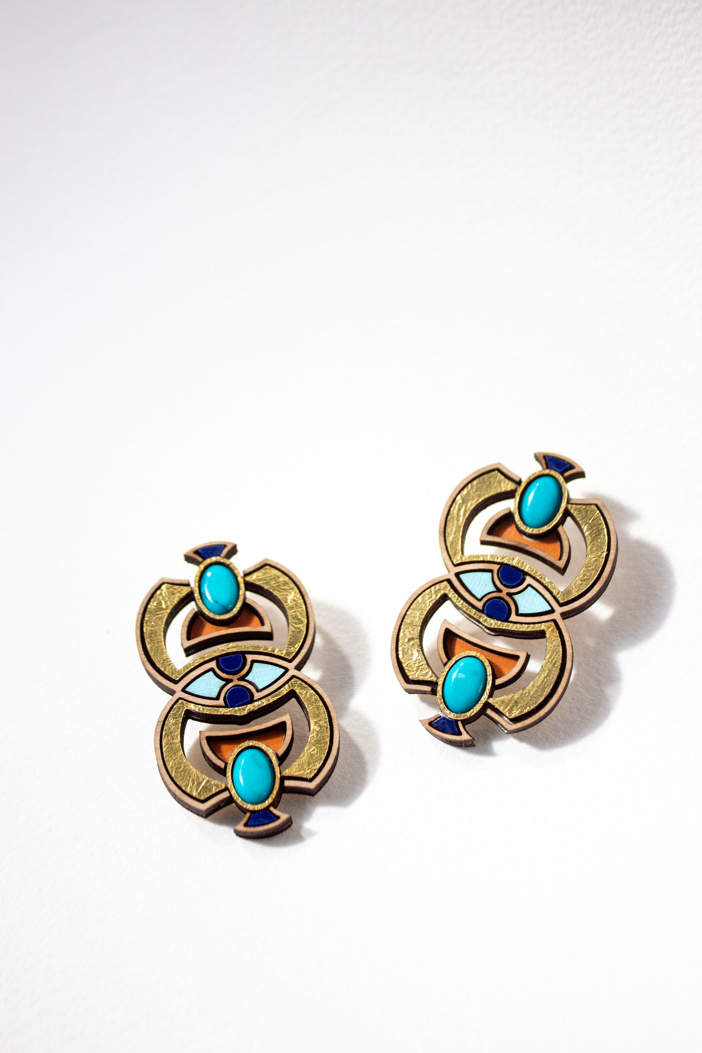 Neferet Earrings - Turquoise
