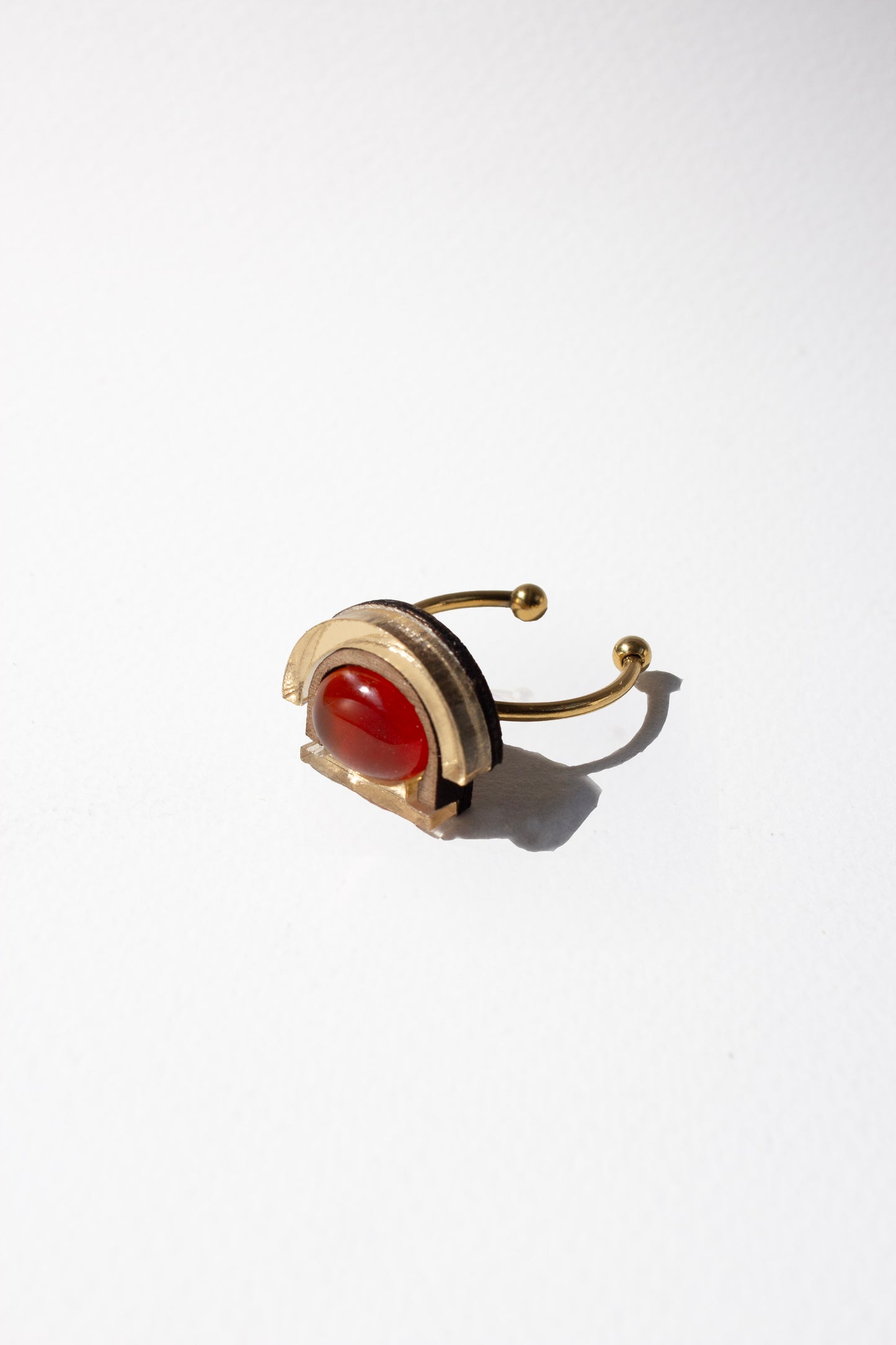 Selene Carnelian Ring