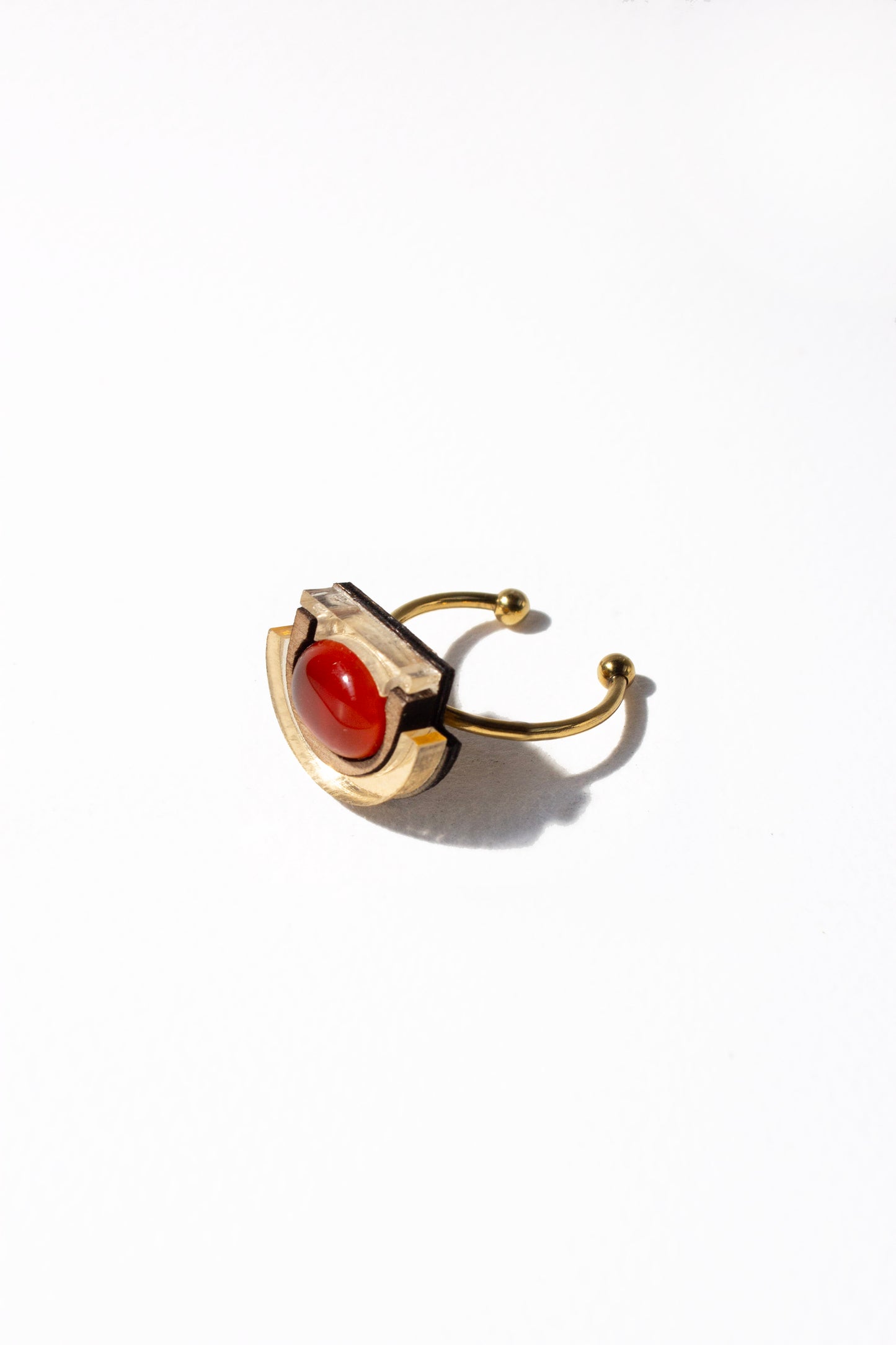 Selene Carnelian Ring