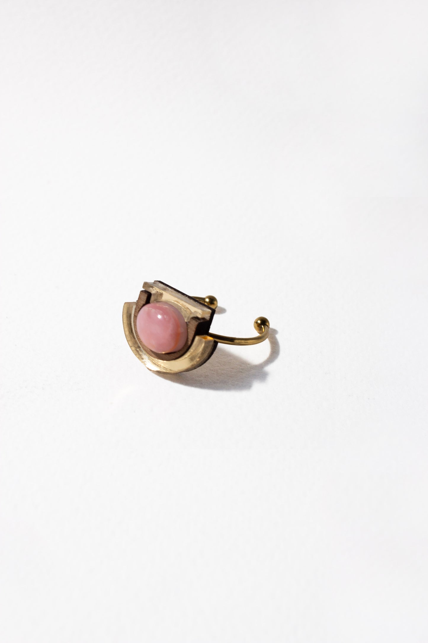 Selene Rhodochrosite Ring