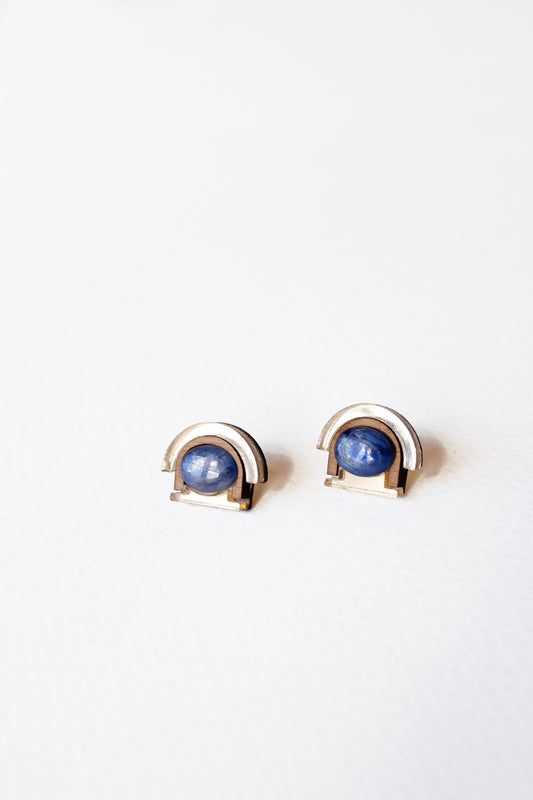 Selene Kyanite Studs