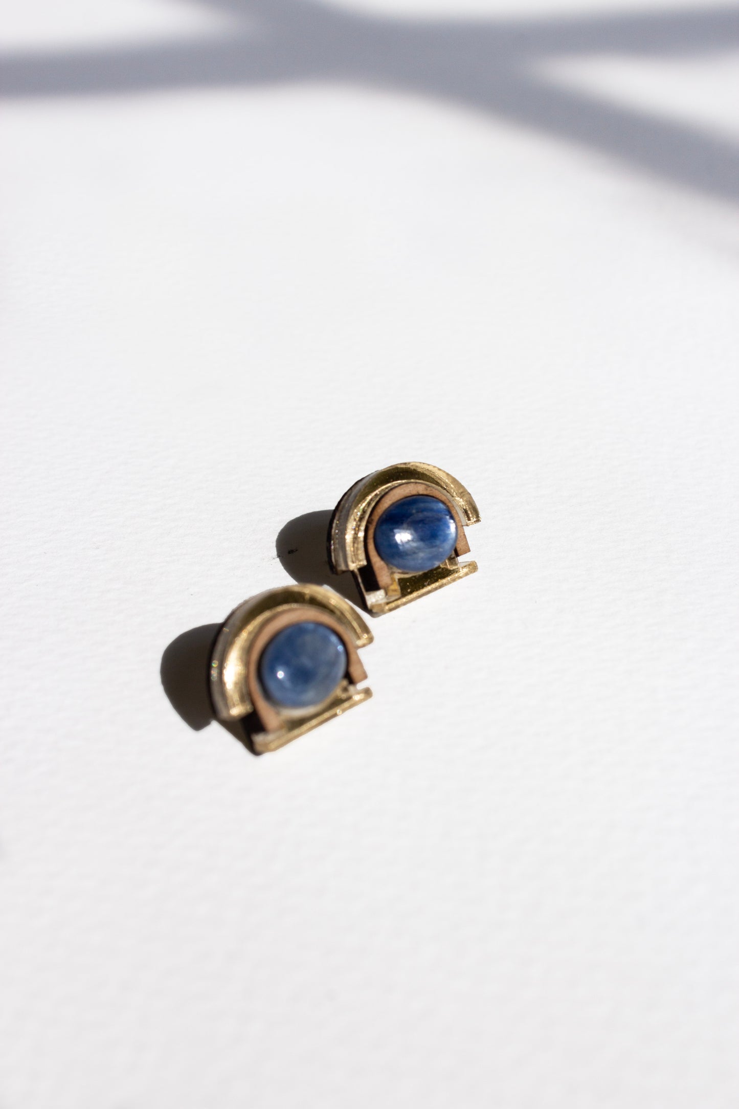 Selene Kyanite Studs
