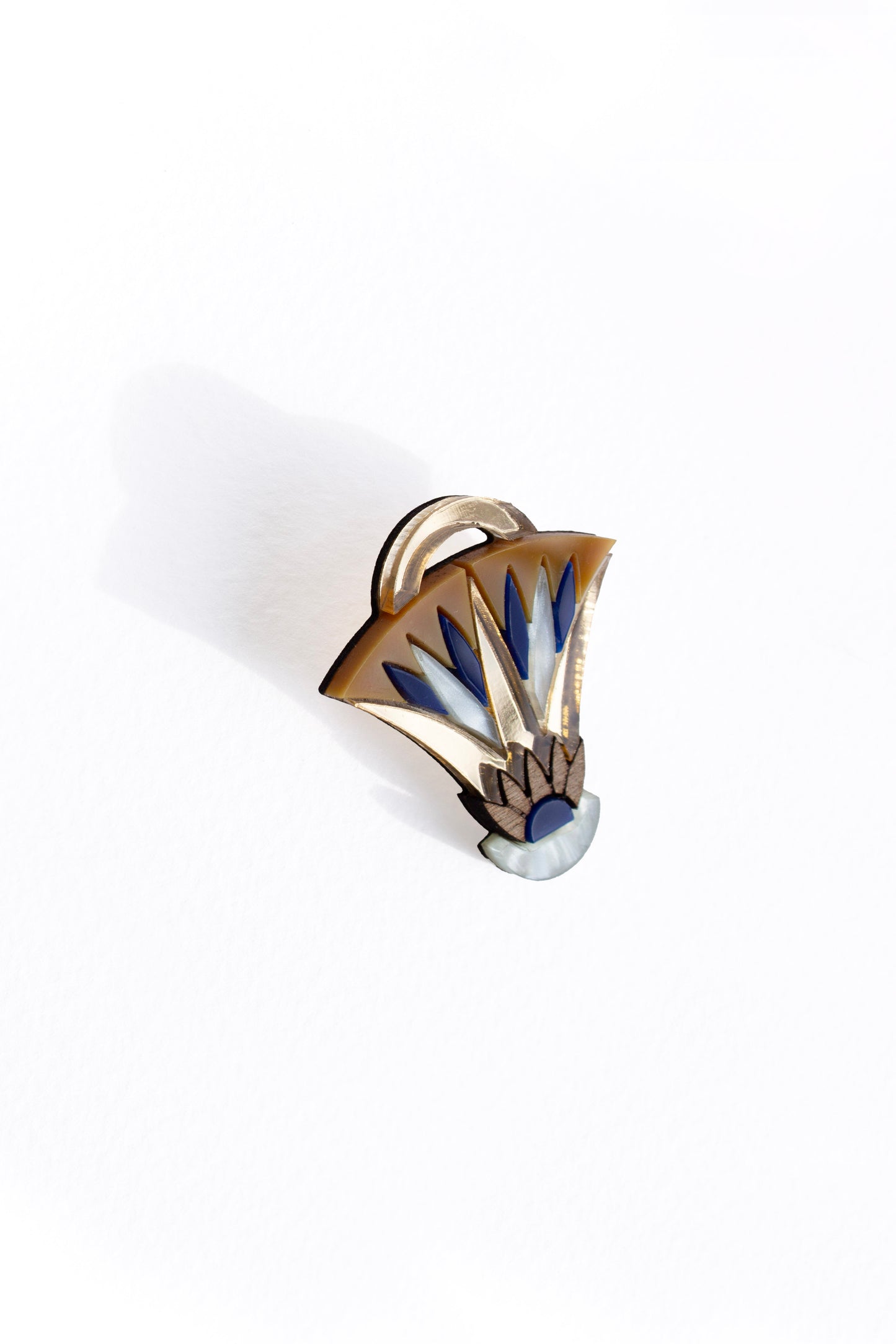 Seshen Lotus Brooch