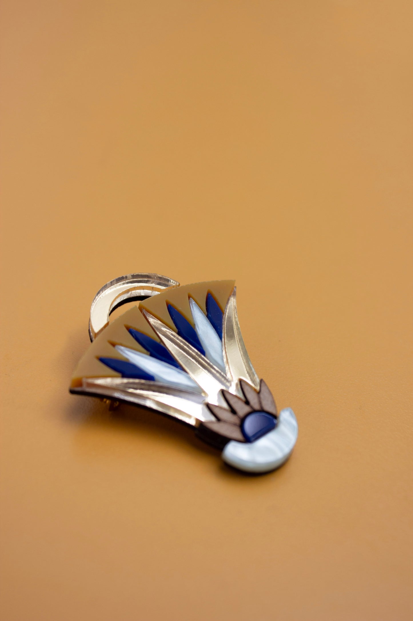 Seshen Lotus Brooch