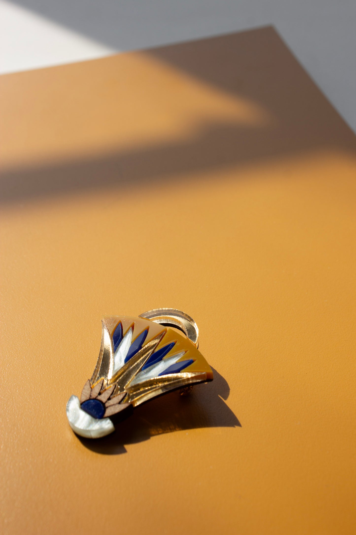 Seshen Lotus Brooch