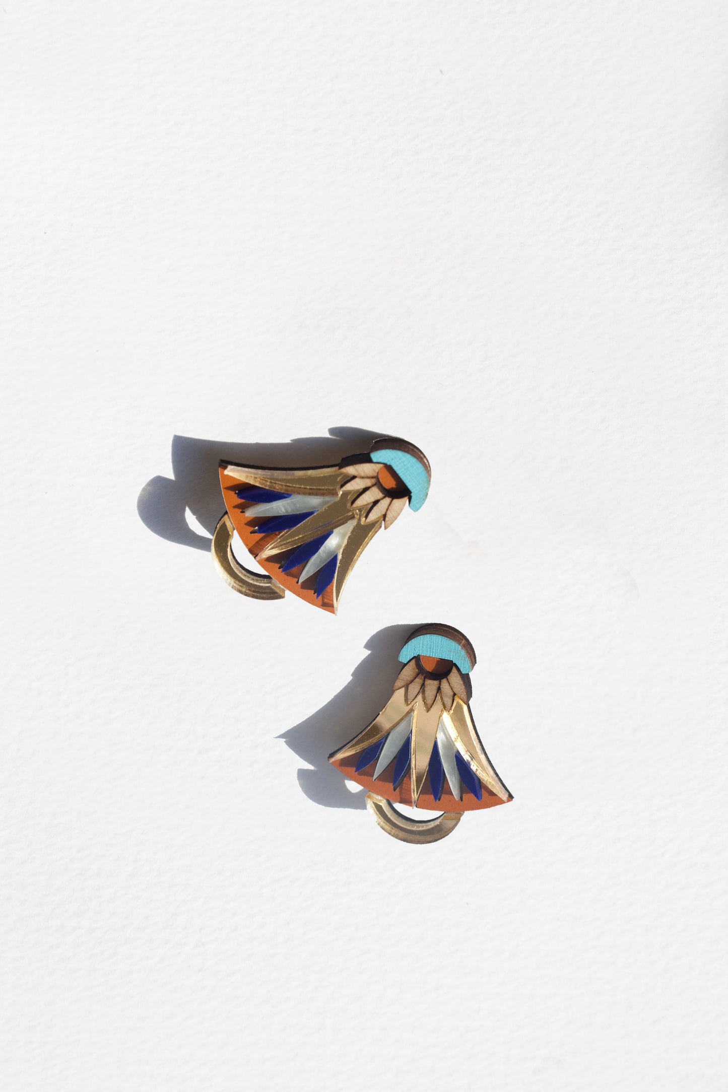 Seshen Large Lotus Earrings