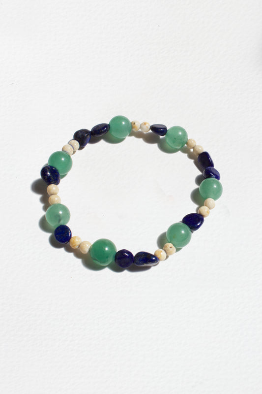 Zina Lapis & Aventurine Bracelet