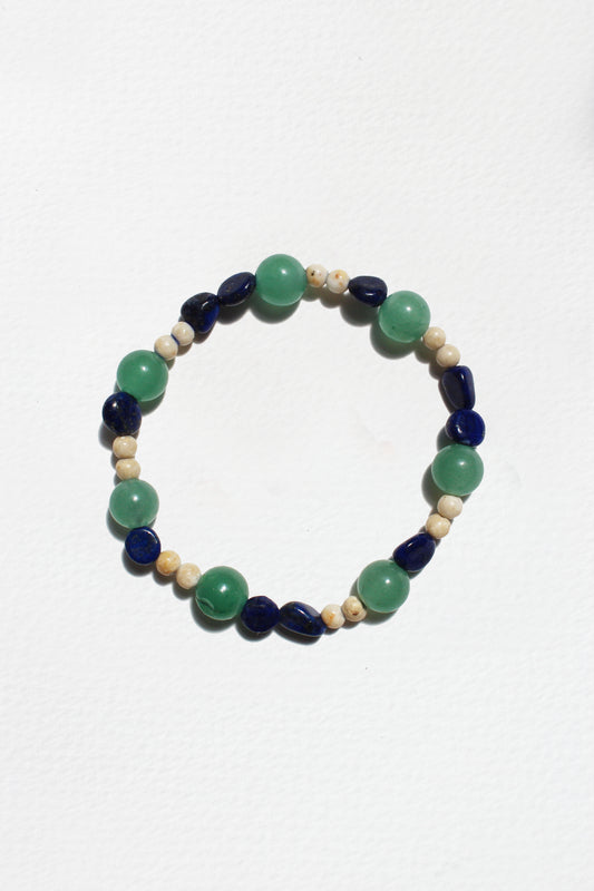 Zina Lapis & Aventurine Bracelet