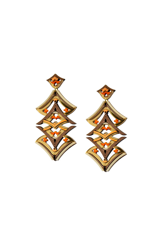 Akemi Earrings - Autumn