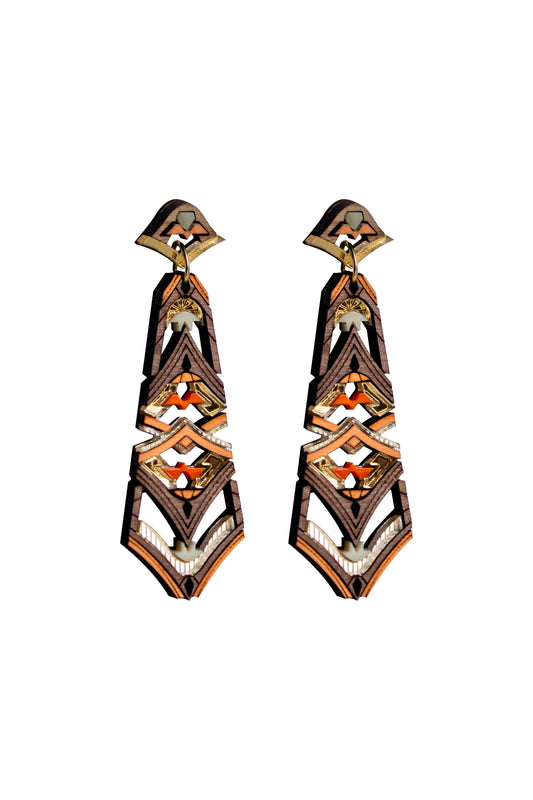 Miku Earrings - Autumn