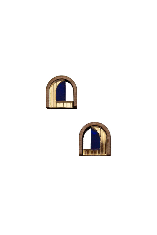 Mini Window Stud - Navy