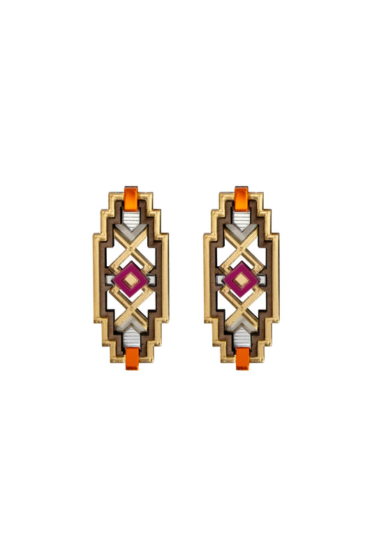 Zulia Earring - Dragon Fruit