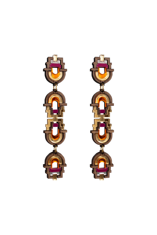 Zyanya Earring - Dragon Fruit