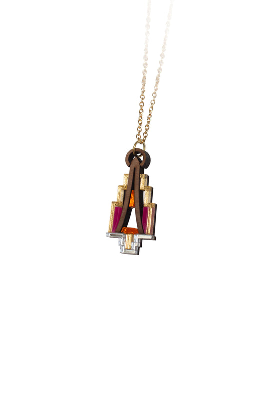 Akna Necklace - Dragon Fruit