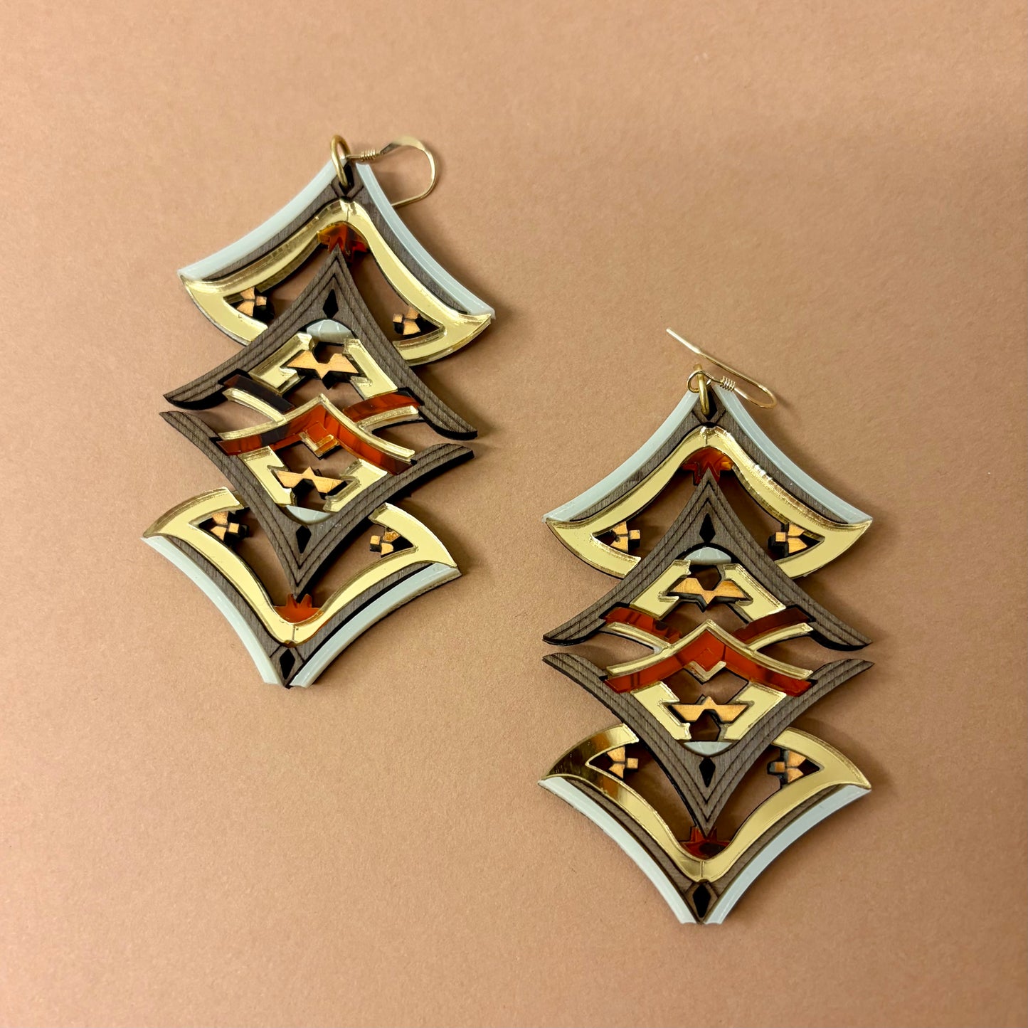 Akemi Earrings - Autumn SAMPLE