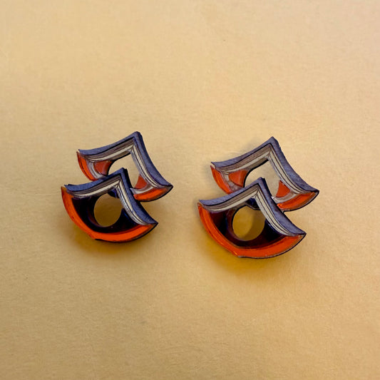 Ayami Earrings - Orange SECONDS