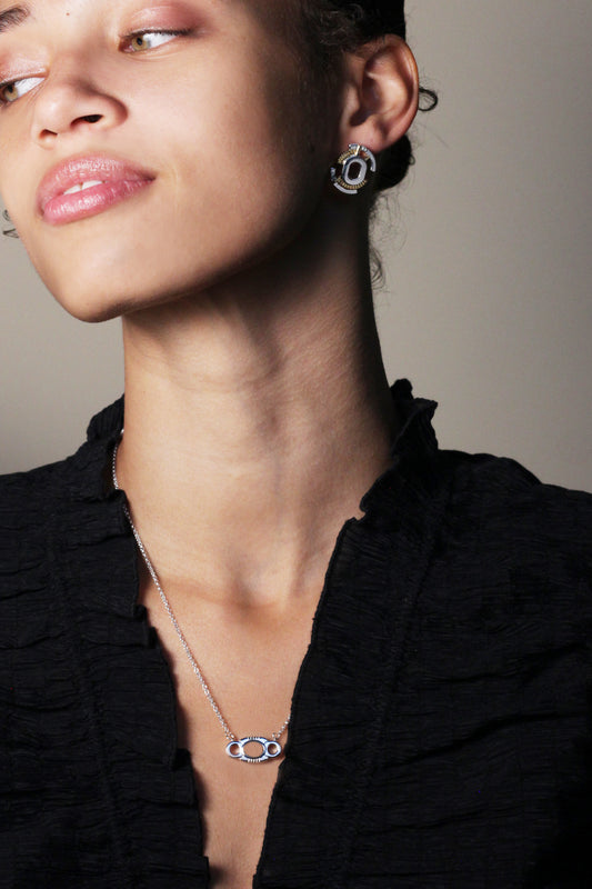 Rhea Necklace - Silver