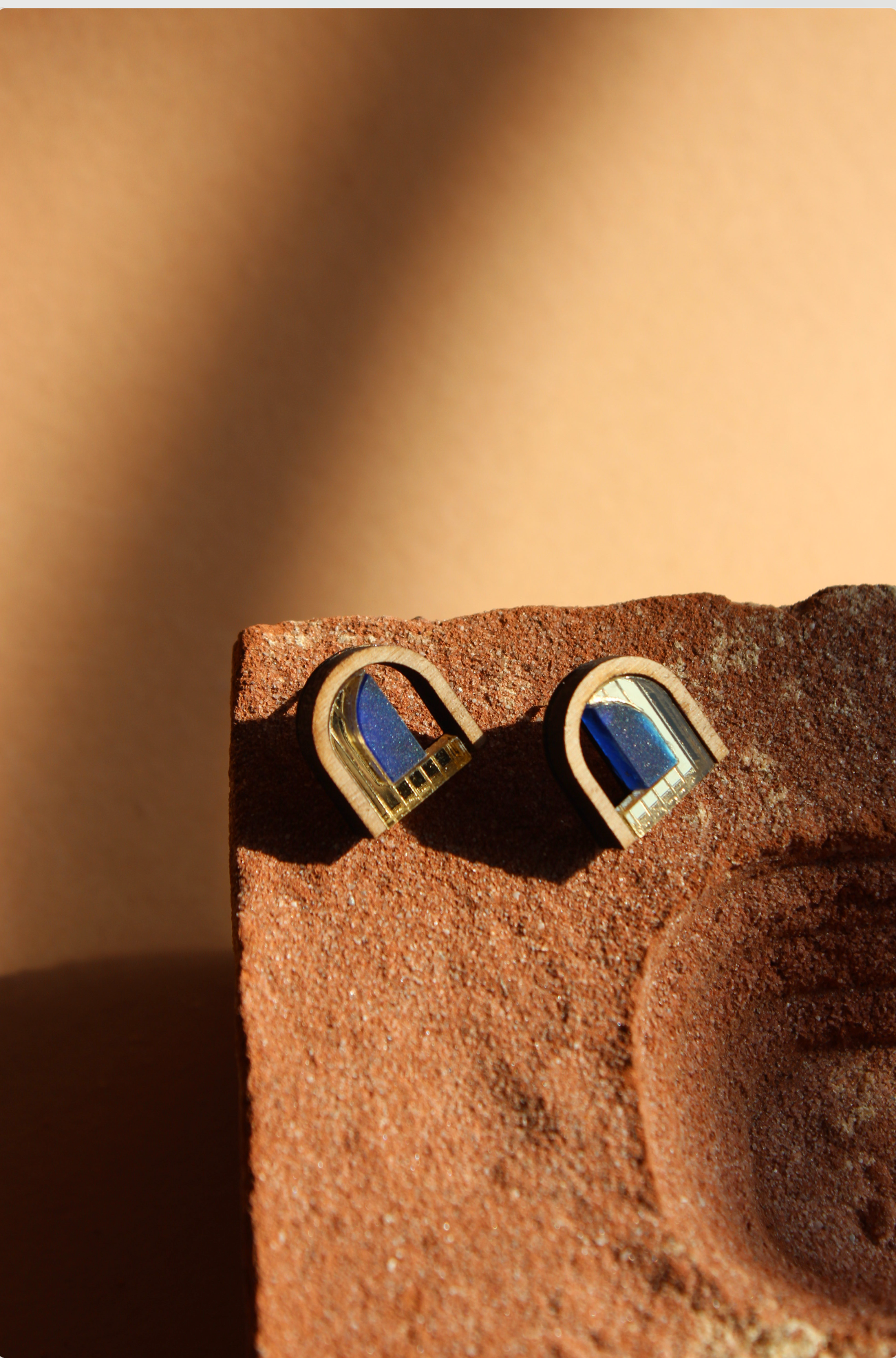 Mini Window Stud - Navy