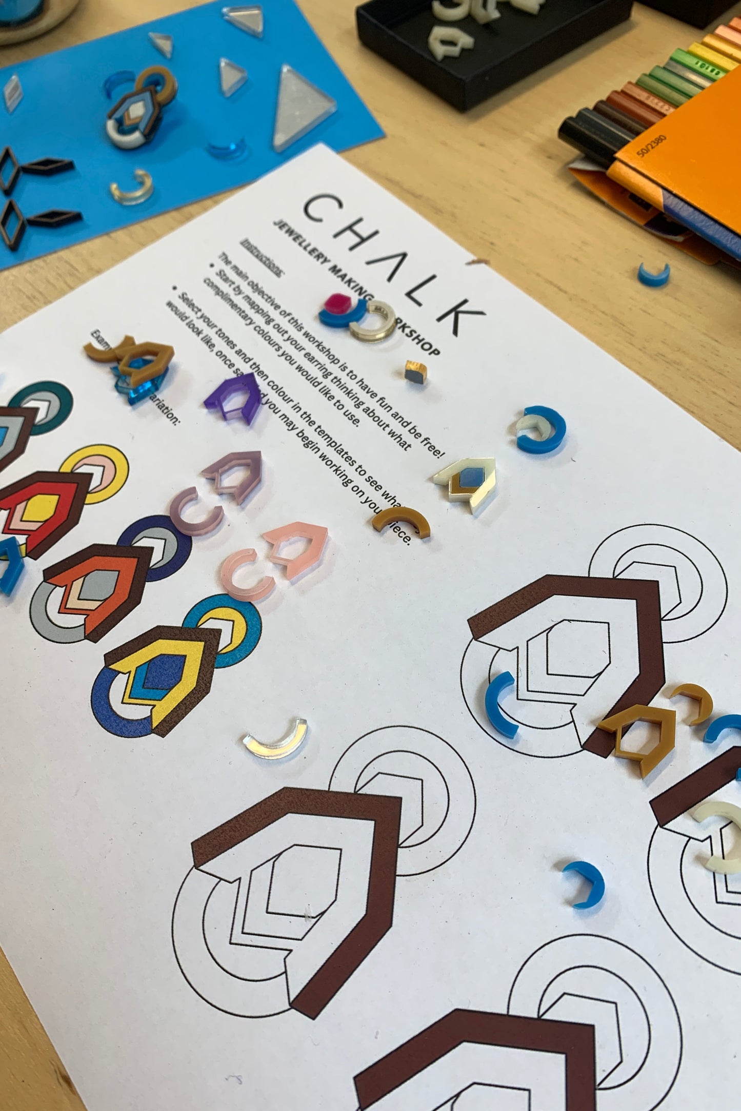 Mawu Earrings - Jewellery Making Workshop
