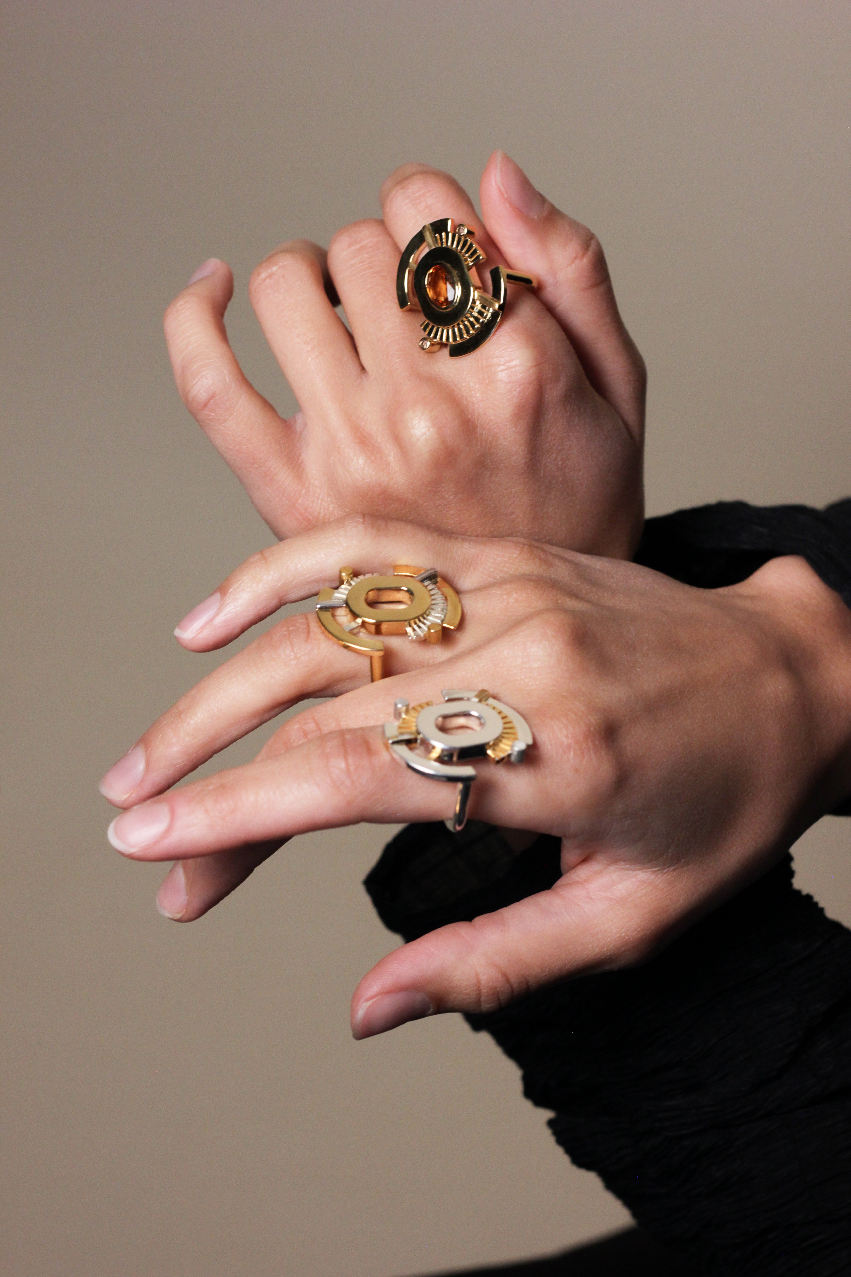 Gaia Ring - Gold & Silver image 4