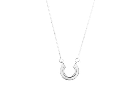 Mini Stepped Necklace - Silver image 0
