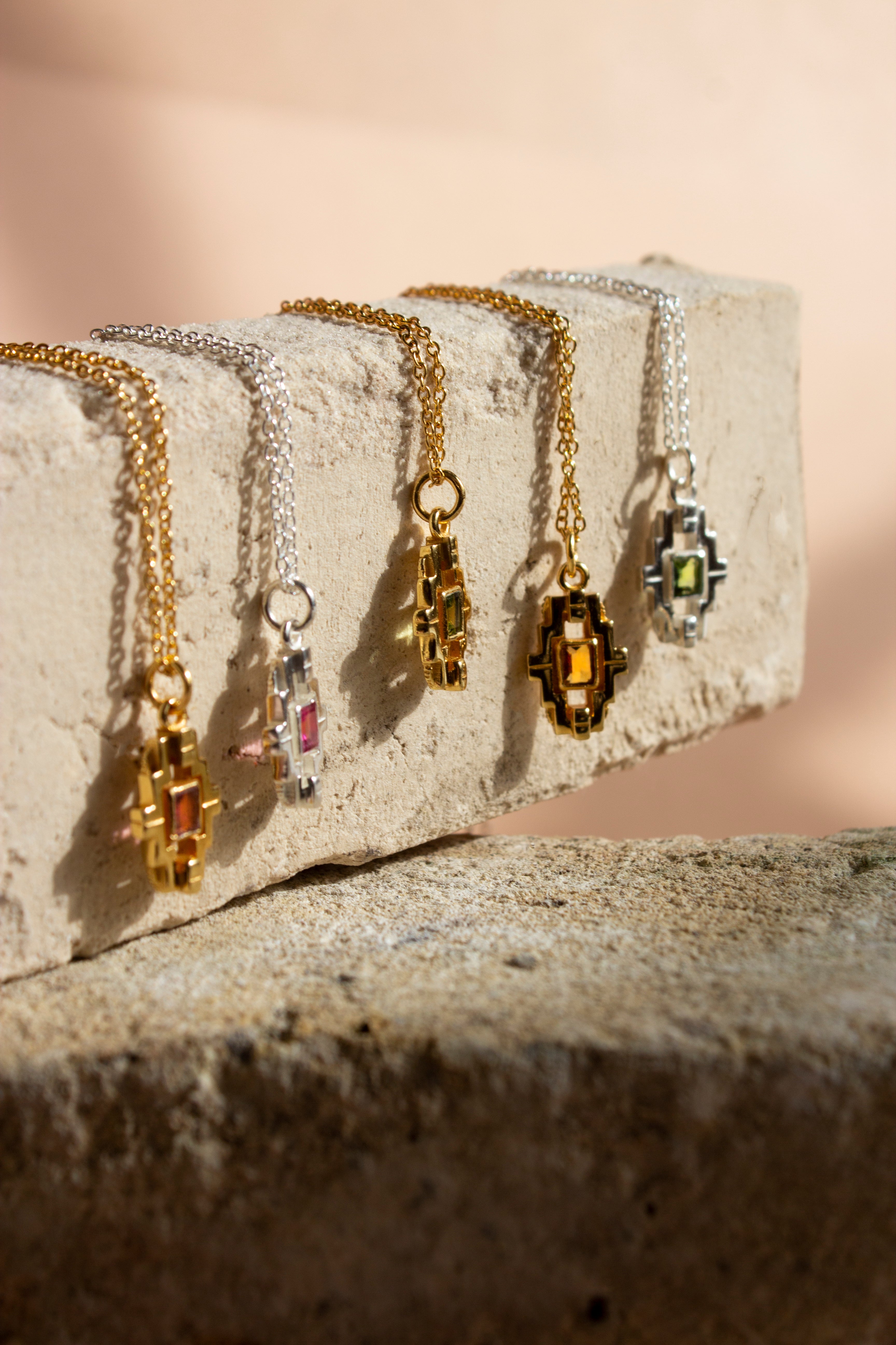 Mayan Necklace  - Citrine image 3