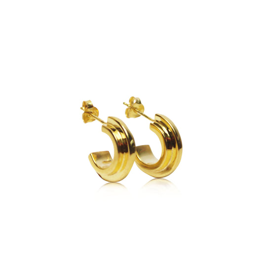 Double Arc Earring image 0