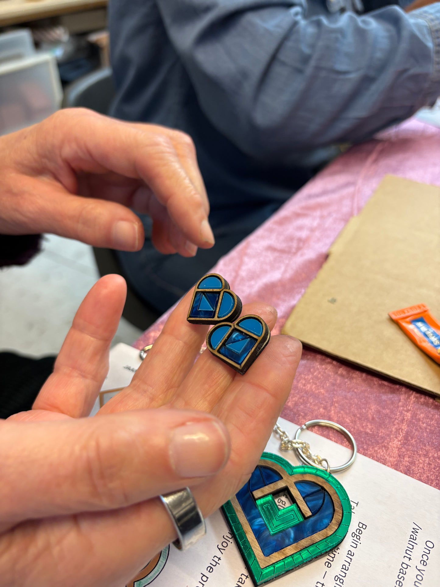 Heart Earring and Charm - Workshop