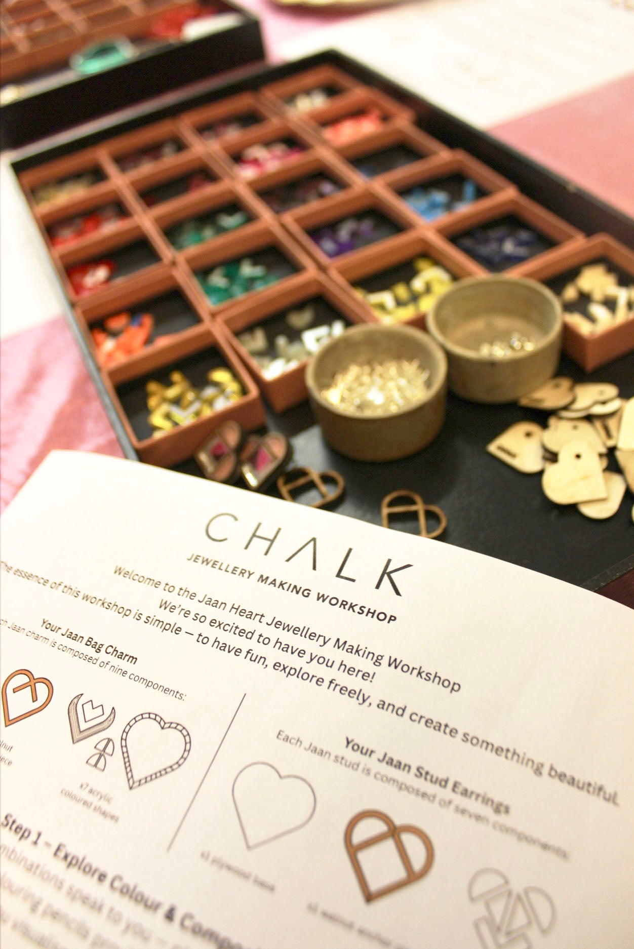 Heart Earring and Charm - Workshop